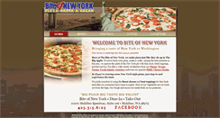 Desktop Screenshot of biteofnewyorkpizza.com